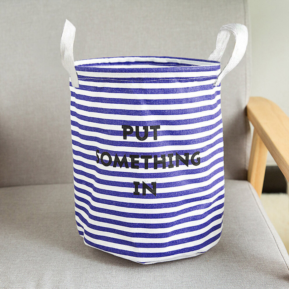 (Multicolor) Foldable MutiColors Storage Bin Closet Toy Box Container Organizer Fabric Basket-image-OPC-PKGW9DK-NEW