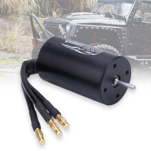 Hochleistungs-RC 3660 3300KV Brushless 4-Pole Motor Schwarz mit 3,175 mm Welle