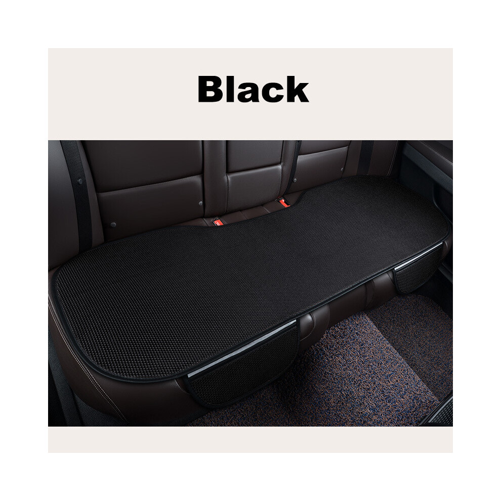 (Black) Car Seat Cushion Car Seat Protector Car Front Seat Rear Seat Covers Non-Slip Breathable Universal Car Cushion Black 4224018631445
