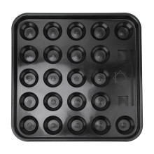 Plastic Snooker Ball Rack 22 Capacity Durable Storage Box for Pool Tables