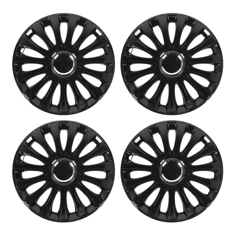 4Pcs 16 Inch Wheel Hub Cap Snap On Universal Abs 8320539330600