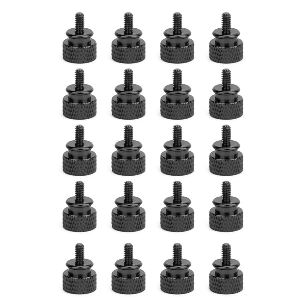 20PCs Set Hand Tighten Screws Aluminum Alloy Thumb