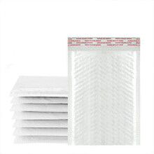 White Bubble Envelopes 11x11 cm Self Seal Padded Mailers Waterproof Pack Options 10/30/50 Pcs