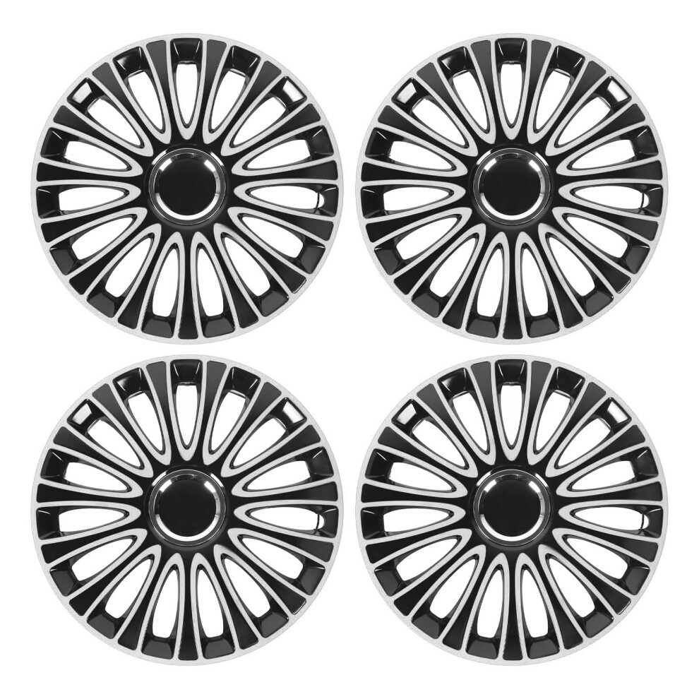 4Pcs 16In Hubcap Wheel Cover Replacement Sporty 8320539330655