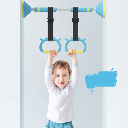 Professional Home Exercise Rings with Strap,-1 meter blue 1