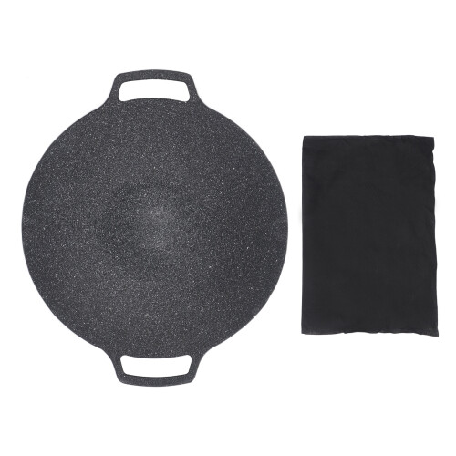 Round Griddle Anti Stick Coating Aluminum Alloy