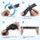 Adjustable Gymnastic Rings with Strap Strength-1 meter black 5