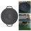 Round Griddle Anti Stick Coating Aluminum Alloy 11