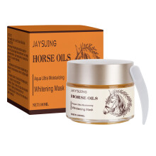 Masque Nuit Hydratant et Lumineux à l'Huile de Cheval - Gel Texturé