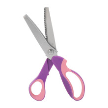 Fabric Pinking Shears, High Hardness Stainless Steel Zigzag Cut, Sewing Scissors For Fabric, Leather, Paperboard