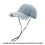 Stylish Long Furry Brims Baseball Caps Distressed-Deep Blue 4