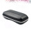 Black PU Leather Glasses Case Zippered Shockproof Sunglasses Box 5