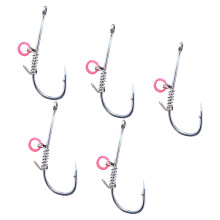 5pcs Live Shrimp Fixed Hooks Fishing Hooks Strong-style A