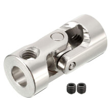 Universal Joint 1-Piece 2-10mm U-Joint Steering Shaft Gimbal Connector For Boat And Car Spare Parts DIY 2x2mm