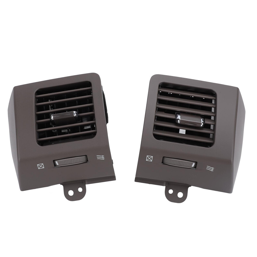 1 Pair Car Air Vent Outlet Improved Air Flow Grey 8320539331348