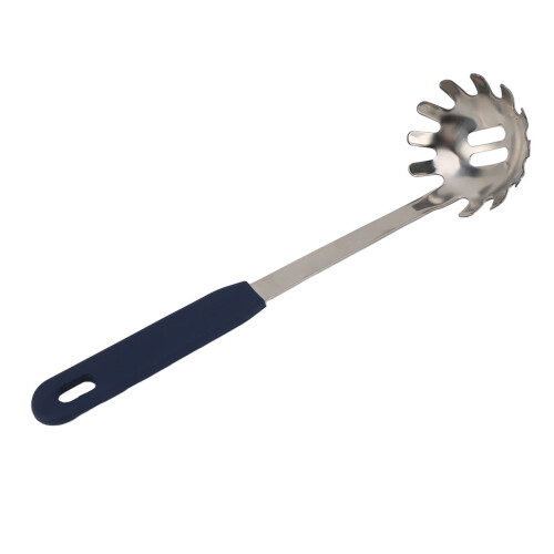 Multi-Functional Stainless Steel Spaghetti Rake with Silicone Handle, 8x31cm 2