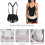 Breathable Maternity Support Belt, Adjustable, Black, Free Size 3