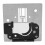 Sewing Machine Needle Plate Replacement for MC250C 8x8cm 8