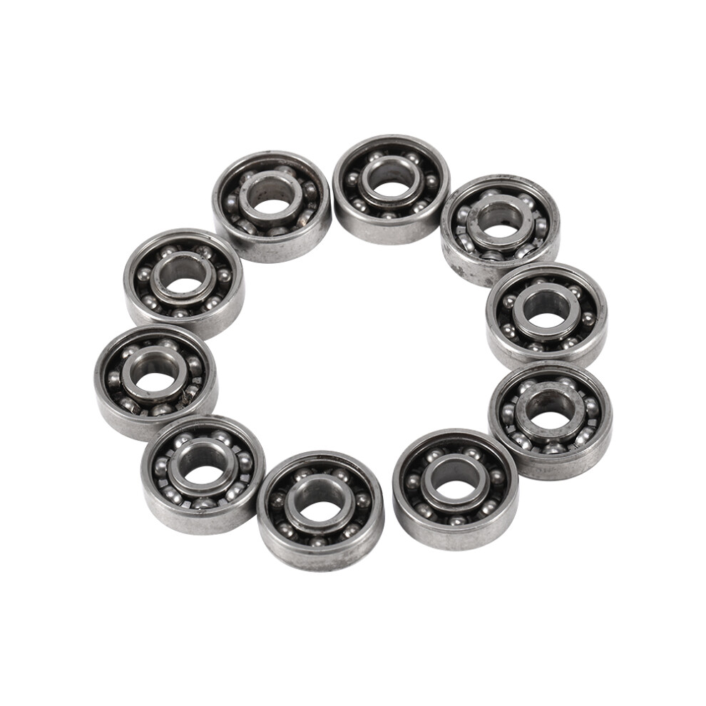 10pcs Steel Miniature 608 Ball Bearing for