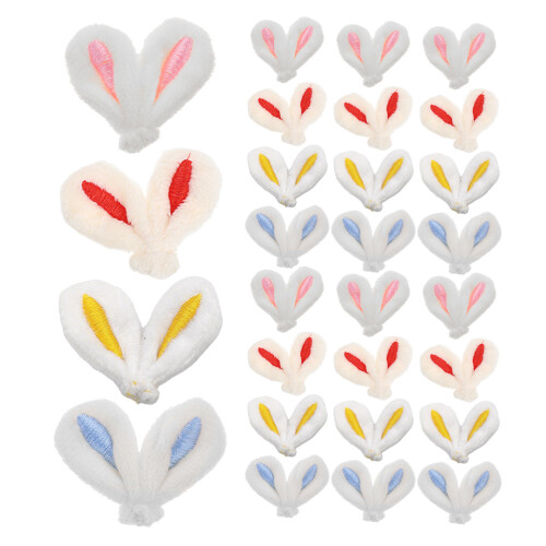 40 -plüschhasen- haarspange diy-accessoires für kinder