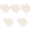 10 in legno a forma cuore per borsa all'uncinetto 3
