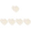 10 in legno a forma cuore per borsa all'uncinetto 5