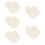 10 in legno a forma cuore per borsa all'uncinetto 11