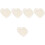 10 in legno a forma cuore per borsa all'uncinetto 4