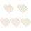 10 in legno a forma cuore per borsa all'uncinetto 2