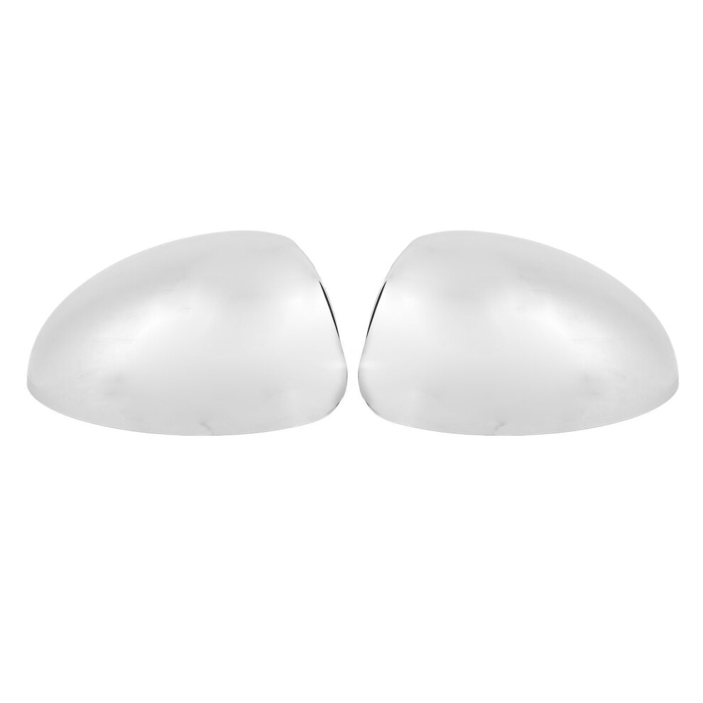 1 Pair Rearview Mirror Caps 489120060 Chrome Left 8320539331973