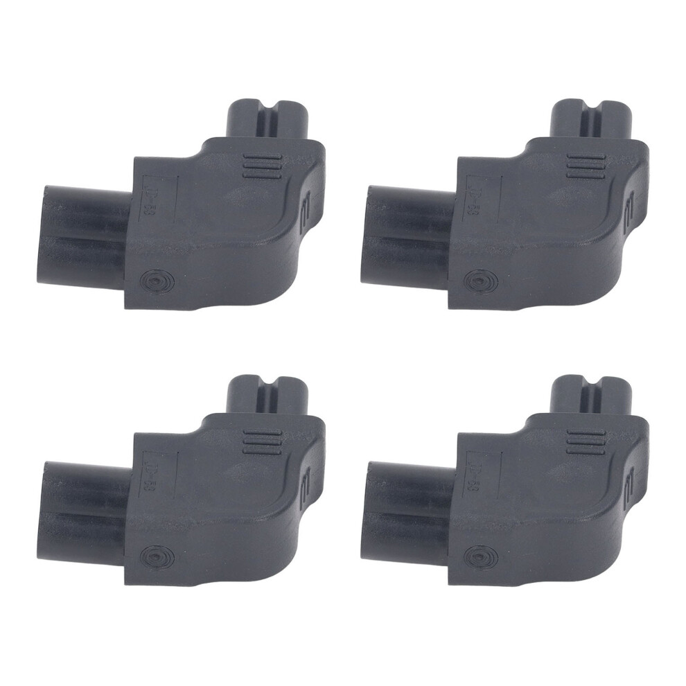4Pcs Iec320 C6-C7 Power Adapter Right Turn 250V 2500W Rated 5001349653143