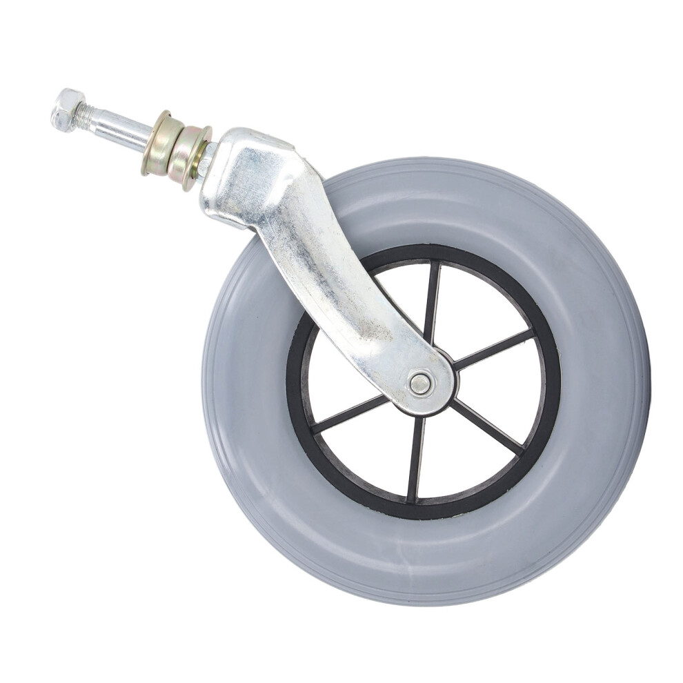 Universal 8 Inch Wheelchair Caster - Wear Resistant Shock Absorbing 8721349656421