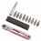 Ratchet Wrench Bit Set 2 Way Adjustable Spanner 8