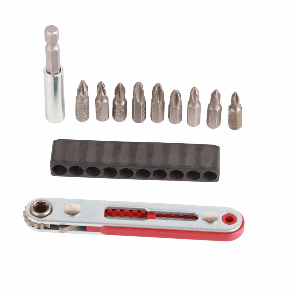 Ratchet Wrench Bit Set 2 Way Adjustable Spanner