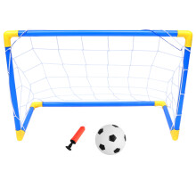 60 cm fußballtor-netz blau, spielgitter für kinder, outdoor-sportnetz