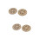 4 pezzi assicelle legno per borsa a spalla, taglia M, stile classico 8