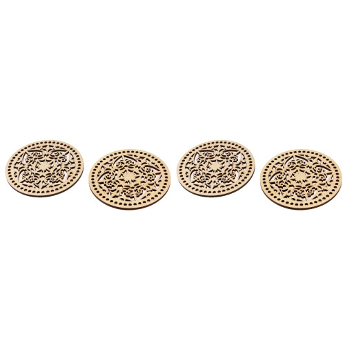 4 pezzi assicelle legno per borsa a spalla, taglia M, stile classico 2