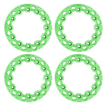 4Pcs 6 Inch ATV Wheel Trim Hub Protection Decor