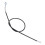 860mm Front Drum Brake Cable Line Metal Enhanced 8