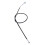 860mm Front Drum Brake Cable Line Metal Enhanced 7