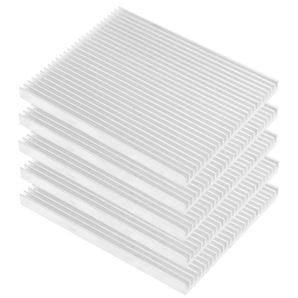 5Pcs Heat Sink CPU Ultra Thin Aluminum Cooling