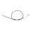 1200mm Front Drum Brake Cable Line Metal Enhanced 8