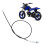 1200mm Front Drum Brake Cable Line Metal Enhanced 11