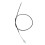 1200mm Front Drum Brake Cable Line Metal Enhanced 7