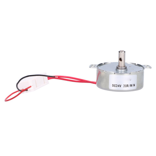 DC Motor 20RPM CCW/CW 4W 24V Horizontal Hole 1