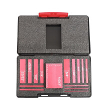 Gauge Blocks 15-Piece Metric Setup Block Set Height Gauge Router Table Aluminum Alloy High-Precision Lathe Tool