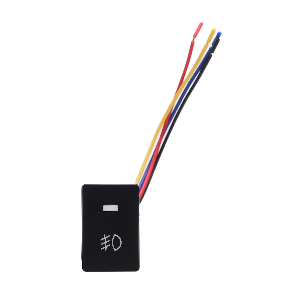 4 Pole 12V Push Button Switch With Led Background Light 8320539333533