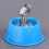 Blue Windproof Sprayer Head Cover, Curved Connector, 8