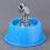 Blue Windproof Sprayer Head Cover, Curved Connector, 9