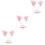 fascia con orecchie in 3 pezzi con 5